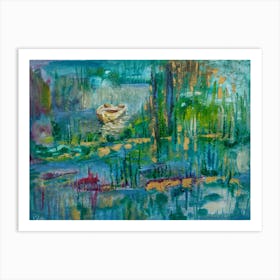 Wall Art, Colorful & Calm Waters Art Print