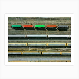 Trains Art Print