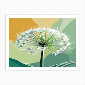 Allium 1 Art Print