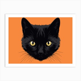 Black Cat 3 Art Print