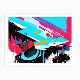 Abstract Painting 100 Art Print