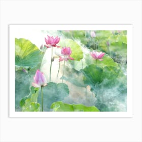 Lotus Flower 16 Art Print