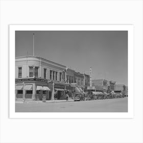 Main Street, Montrose, Colorado By Russell Lee Art Print