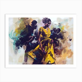 Dancers Art Print