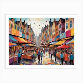 London Market 1 Art Print