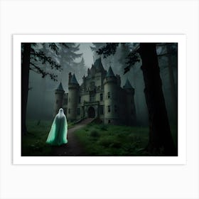 Ghost In The Forest Art Print