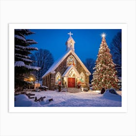 A Traditional Sunday Festival Of Faith Merging Christmas And Resurrection Celebrations Featuring A (5) Art Print