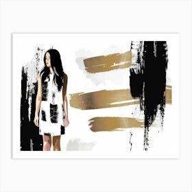 Fashion Illustration 4 Art Print