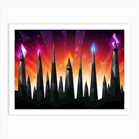 Starry Sky 1 Art Print