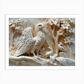 Beautiful Animal 3d 1 Art Print