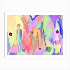 Many People In Art Print