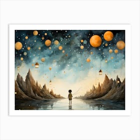 Celestial Landscapes Art Print