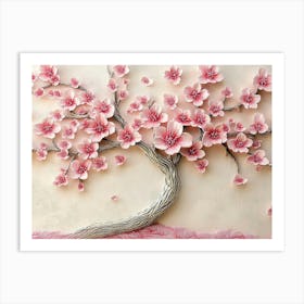 Cherry Blossom Tree 13 Art Print