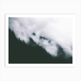 Forest Fog II Art Print