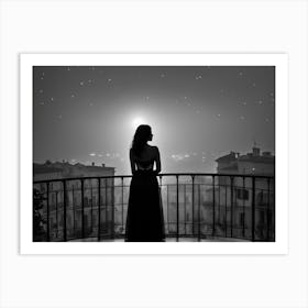 Night In The City 1 Art Print