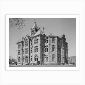 Untitled Photo, Possibly Related To Courthouse Cuero, Texas By Russell Lee Art Print