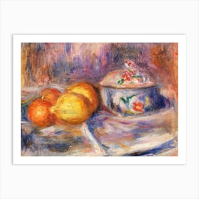 Fruit And Bonbonnière (1915–1917), Pierre Auguste Renoir Art Print