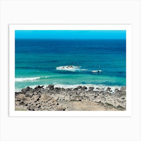 Rocky Beach Art Print