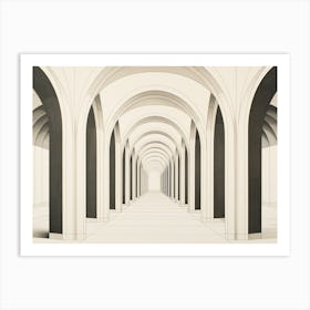 Archway Art Print