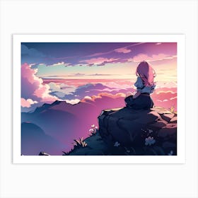 Mountainous Art Print