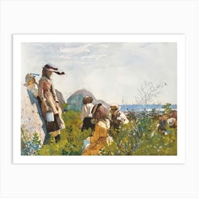 Berry Pickers (1873), Winslow Homer Art Print