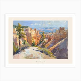 Western Landscapes Bryce Canyon Utah 4 Poster Art Print