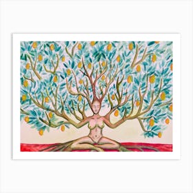 Mango Tree Mama Art Print