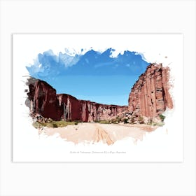 Cañón De Talampaya, Catamarca & La Rioja, Argentina Art Print