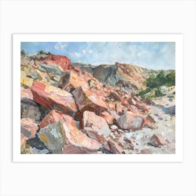 Red Rocks 1 Art Print