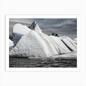 Iceberggeometry 9 Art Print