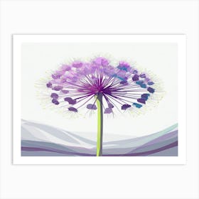 Allium 18 Art Print