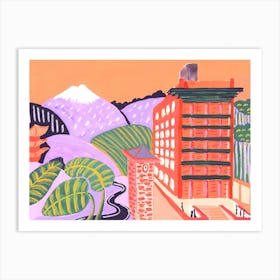 Aldo Rossi In Fukuoka Modern Architecture Collection Art Print