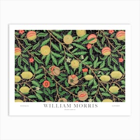 William Morris Prints Fruit Pattern Landscape Botanical Vintage Art Print