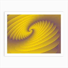 3d Abstract Spiral Modern Background Wallpaper Art Print