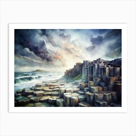 Giants Causeway Art Print