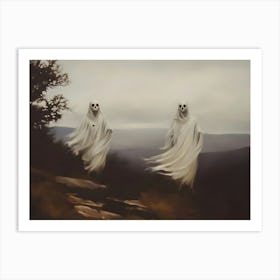 Ghosts 7 Art Print