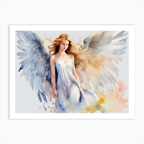 Angel Painting 1 Art Print