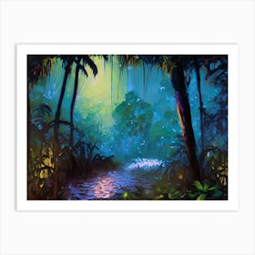 Jungle Painting Art Print