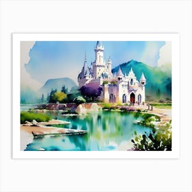 Fairytale Castle 8 Art Print