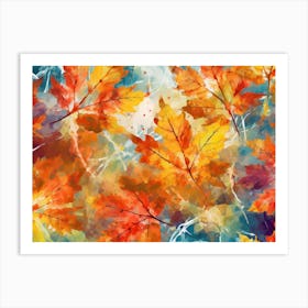 Autumn Leaves Art Print