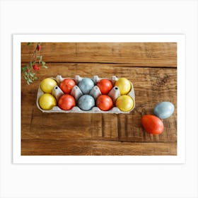 Easter Eggs 662 Art Print