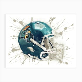 Coastal Carolina Chanticleers NCAA Helmet Poster Art Print