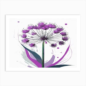 Allium 9 Art Print