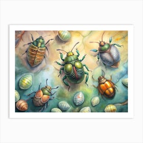 Beetle Art Print