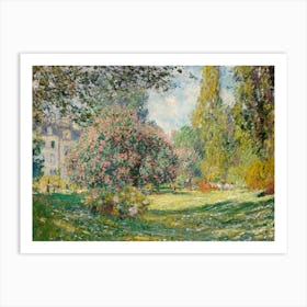 Claude Monet Garden 2 Art Print