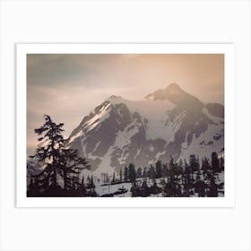 Mount Shuksan Sunset Dreams - Nature Photography Art Print