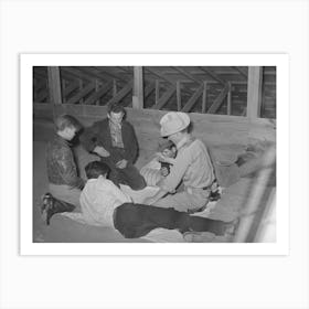 Boys In A Crap Game While At The San Angelo Fat Stock Show, San Angelo, Texas By Russell Lee Art Print