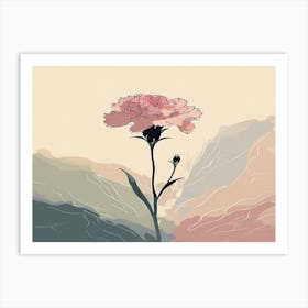 Carnation 12 Art Print