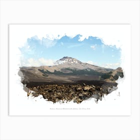 Reserva Nacional Malalcahuello Nalcas, Sur Chico, Chile Art Print