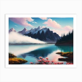 Mountain Landscape 29 Art Print